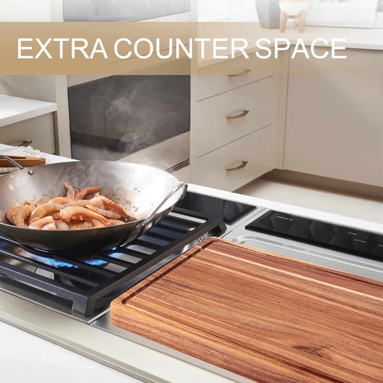 Meşe Kesme Tahtası 40x30cm - Görsel 3