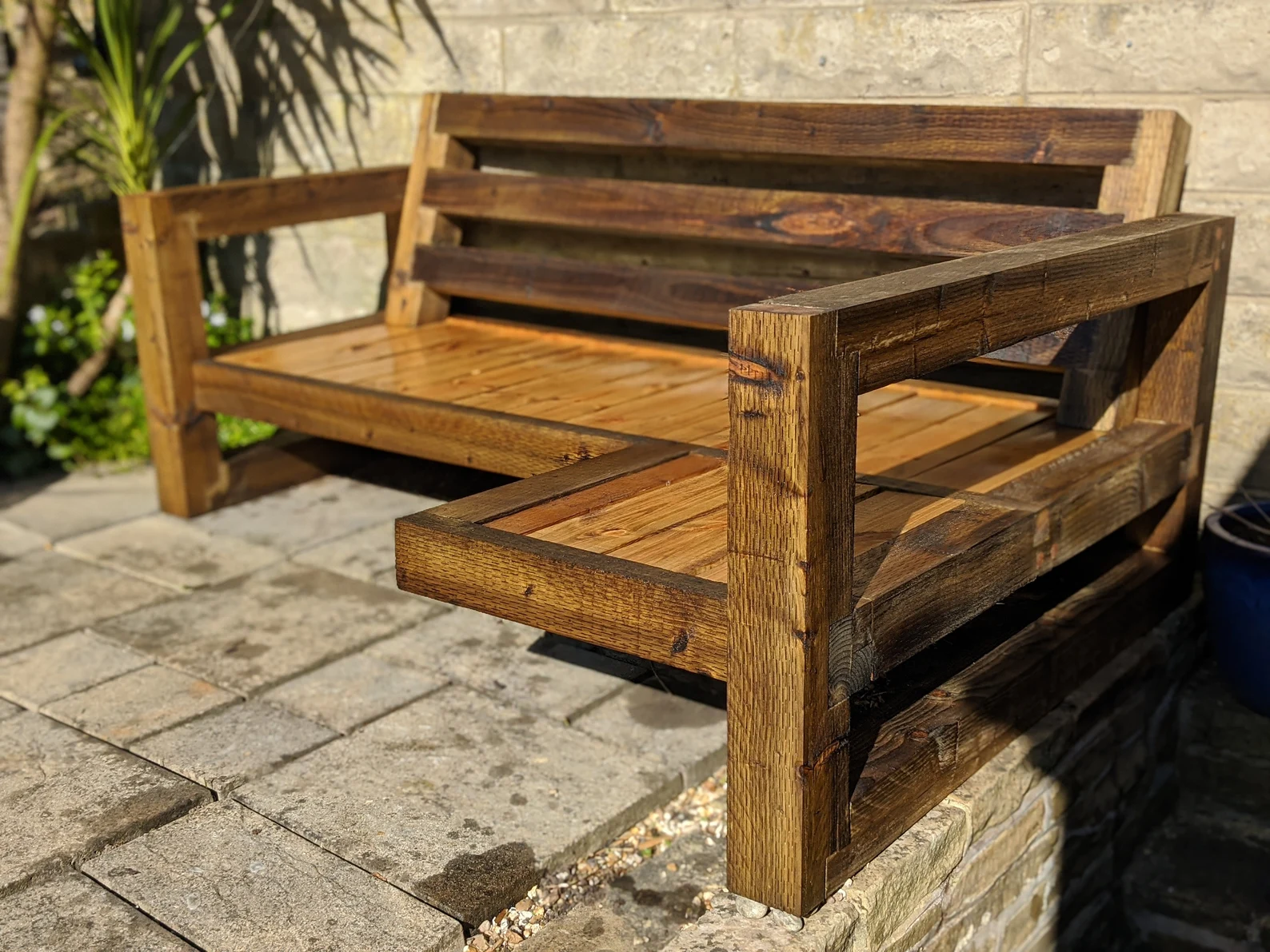 Rustik Köşe Kanepesi - Görsel 3