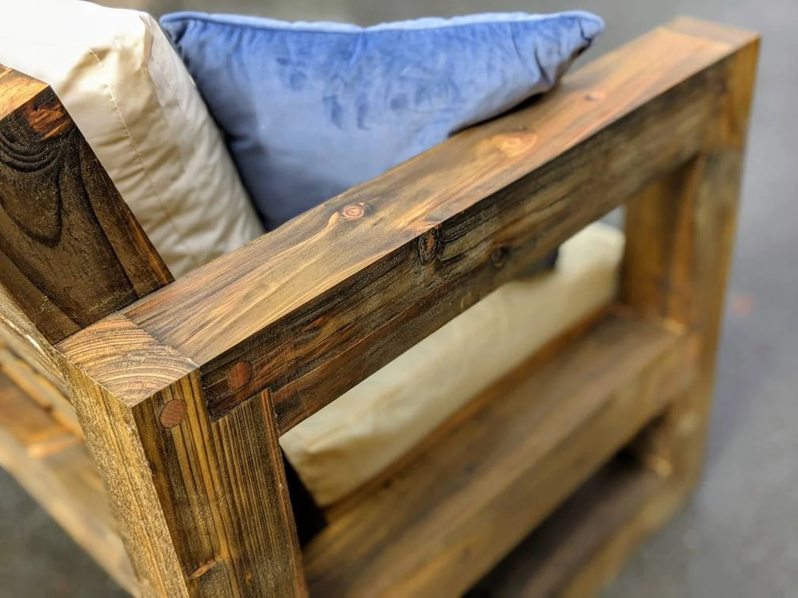 Rustik Köşe Kanepesi - Görsel 5