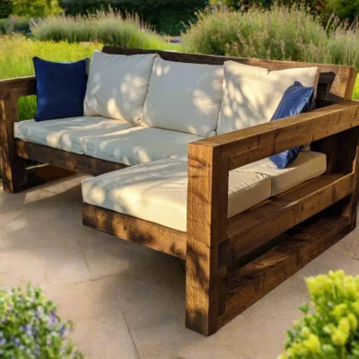 Rustik Köşe Kanepesi